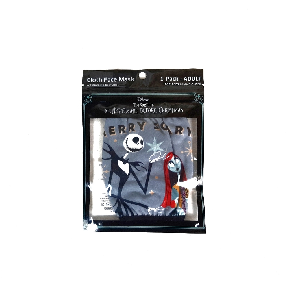 Nightmare Before Christmas Face Mask New Sealed